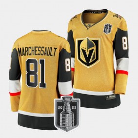 Jonathan Marchessault Vegas Golden Knights 2023 Stanley Cup Final Women Home 81 Jersey