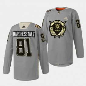 Vegas Golden Knights 2023 Nevada Day Jonathan Marchessault #81 Silver Jersey Golden West