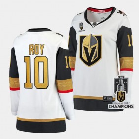 Nicolas Roy Vegas Golden Knights 2023 Stanley Cup Champions White Away Women Jersey